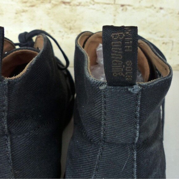 Dr. Martens Chukka Boots Mens 8 US Women 9 Black Mayport Canvas Lace Up Preppy - Picture 9 of 15